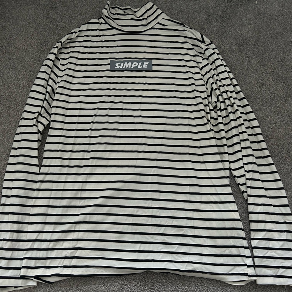 Turtleneck T-shirt